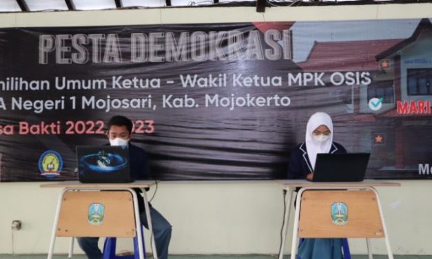 Pemilihan Ketua Osis/MPK SMAN 1 Mojosari Periode 2022/2023