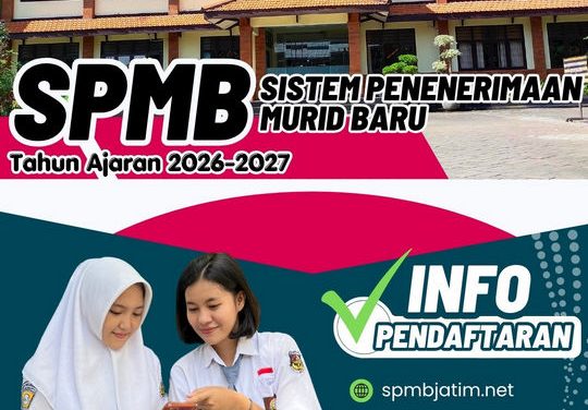 Sistem Penerimaan Murid Baru Tahun Ajaran 2026/2027